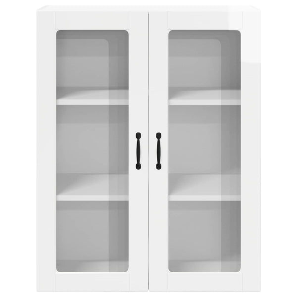 Küchenwandschrank Lucca Hochglanz Weiß 80cm