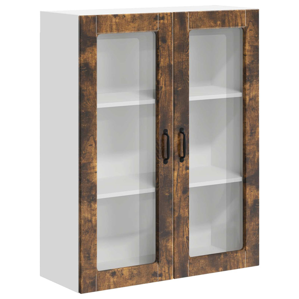 Küchenwandschrank Lucca Geräucherte Eiche 80x31x100 cm