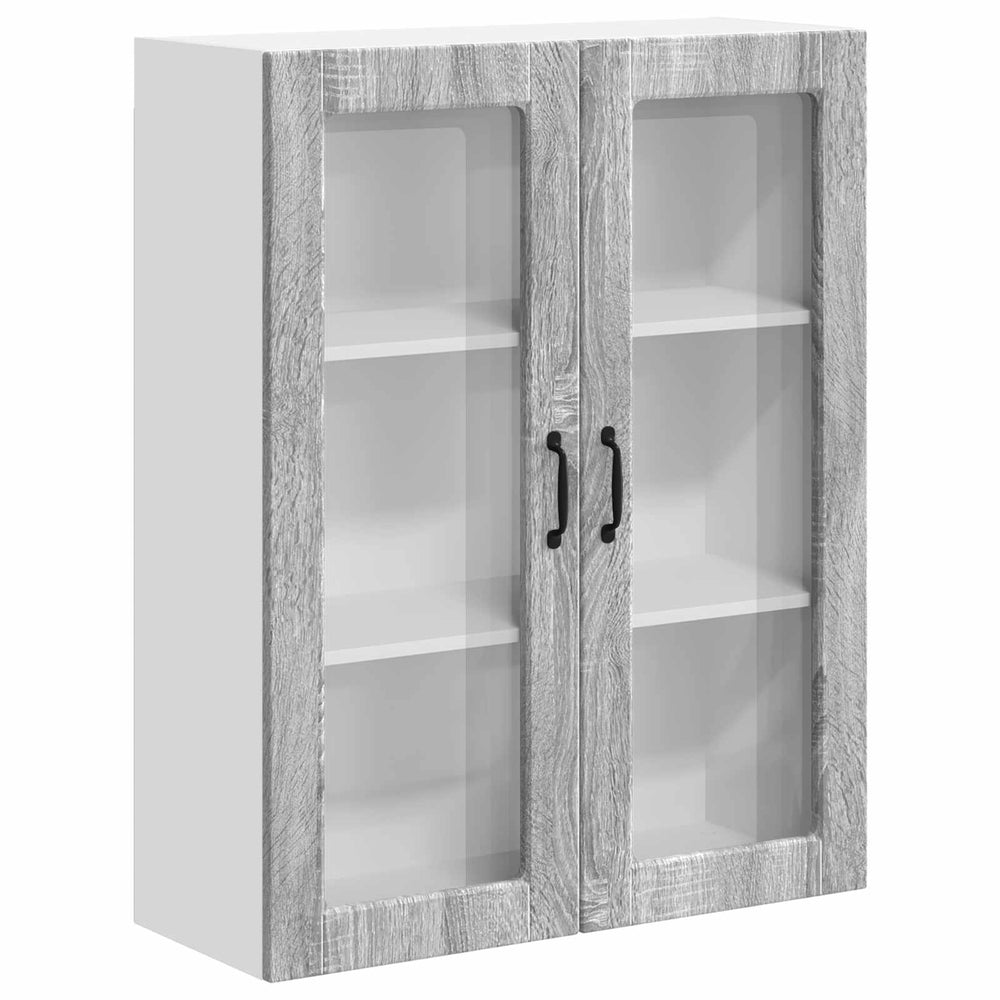 Küchenwandschrank Lucca Grau Sonoma 80x100 cm