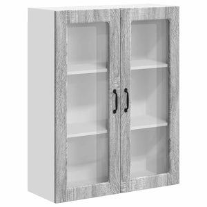 Küchenwandschrank Lucca Grau Sonoma 80x100 cm