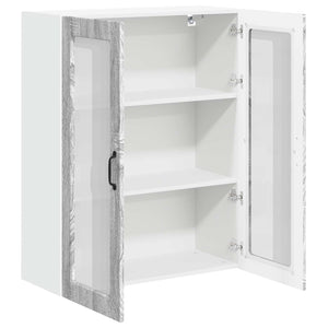 Küchenwandschrank Lucca Grau Sonoma 80x100 cm