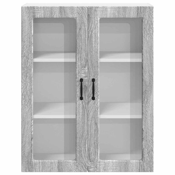 Küchenwandschrank Lucca Grau Sonoma 80x100 cm