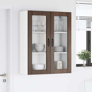 Lucca Küchenwandschrank Brauneiche 80x100cm
