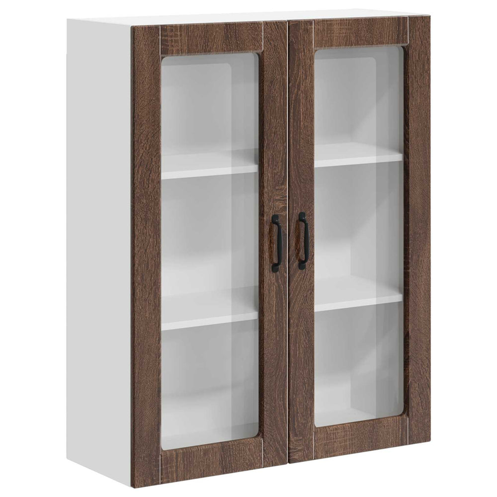 Lucca Küchenwandschrank Brauneiche 80x100cm