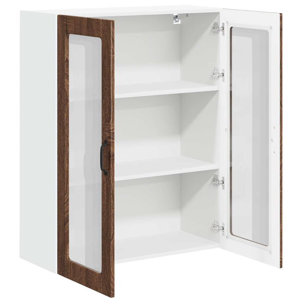 Lucca Küchenwandschrank Brauneiche 80x100cm