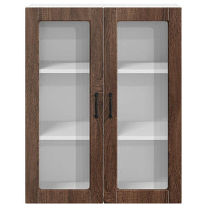 Lucca Küchenwandschrank Brauneiche 80x100cm