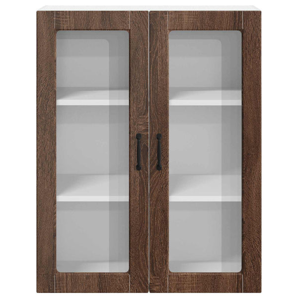 Lucca Küchenwandschrank Brauneiche 80x100cm