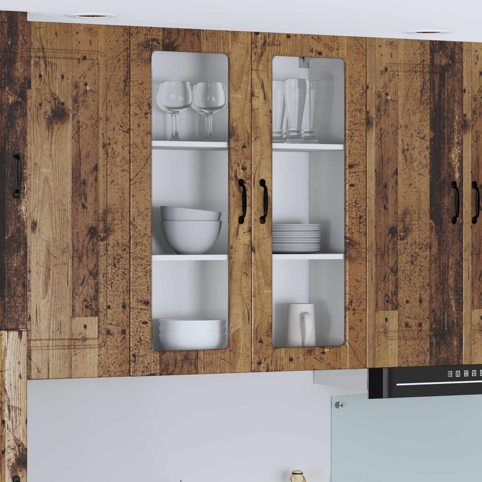 Küchenwandschrank Lucca Altholz 80cm