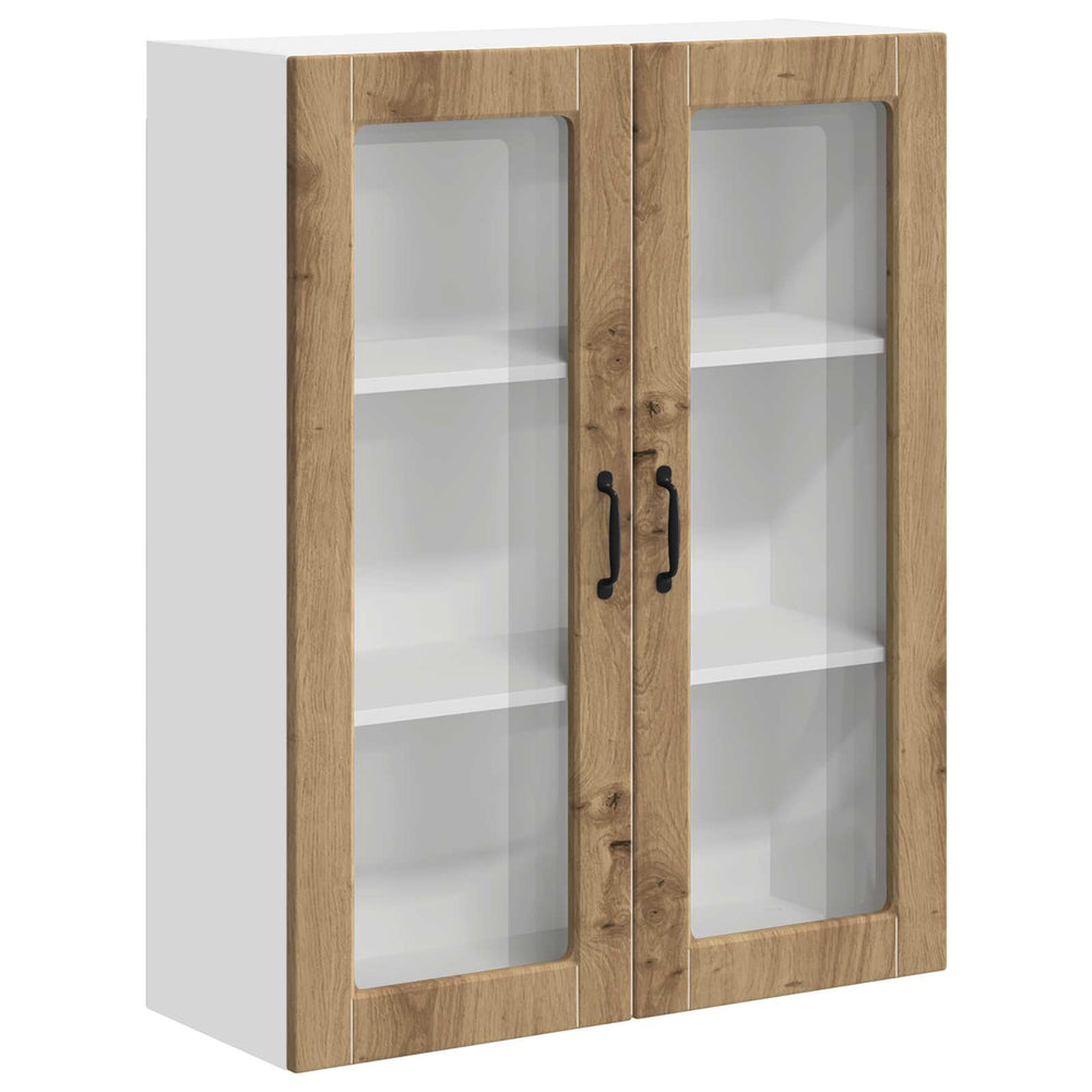 Lucca Küchenwandschrank Artisan-Eiche 80x100 cm