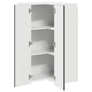 Schwarzer Küchenschrank Lucca 57x57x100cm