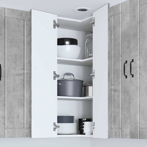Küchenschrank Lucca Betongrau 57x57x100cm