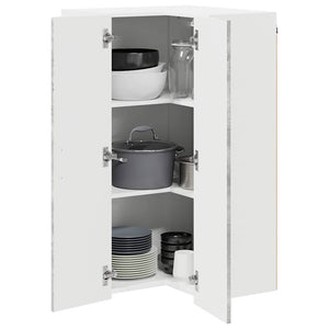 Küchenschrank Lucca Betongrau 57x57x100cm
