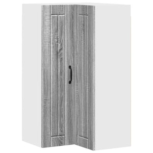 vidaXL Meuble de cuisine Lucca Chêne sonoma gris 57 x 57 x 100 cm