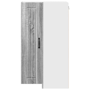 vidaXL Meuble de cuisine Lucca Chêne sonoma gris 57 x 57 x 100 cm