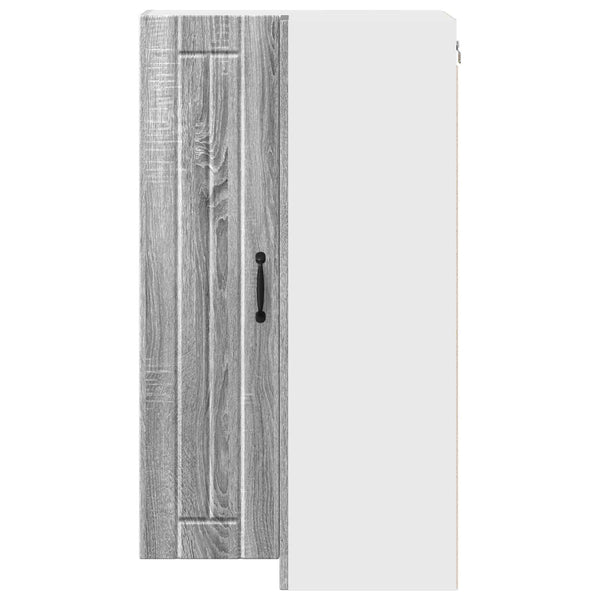 vidaXL Meuble de cuisine Lucca Chêne sonoma gris 57 x 57 x 100 cm