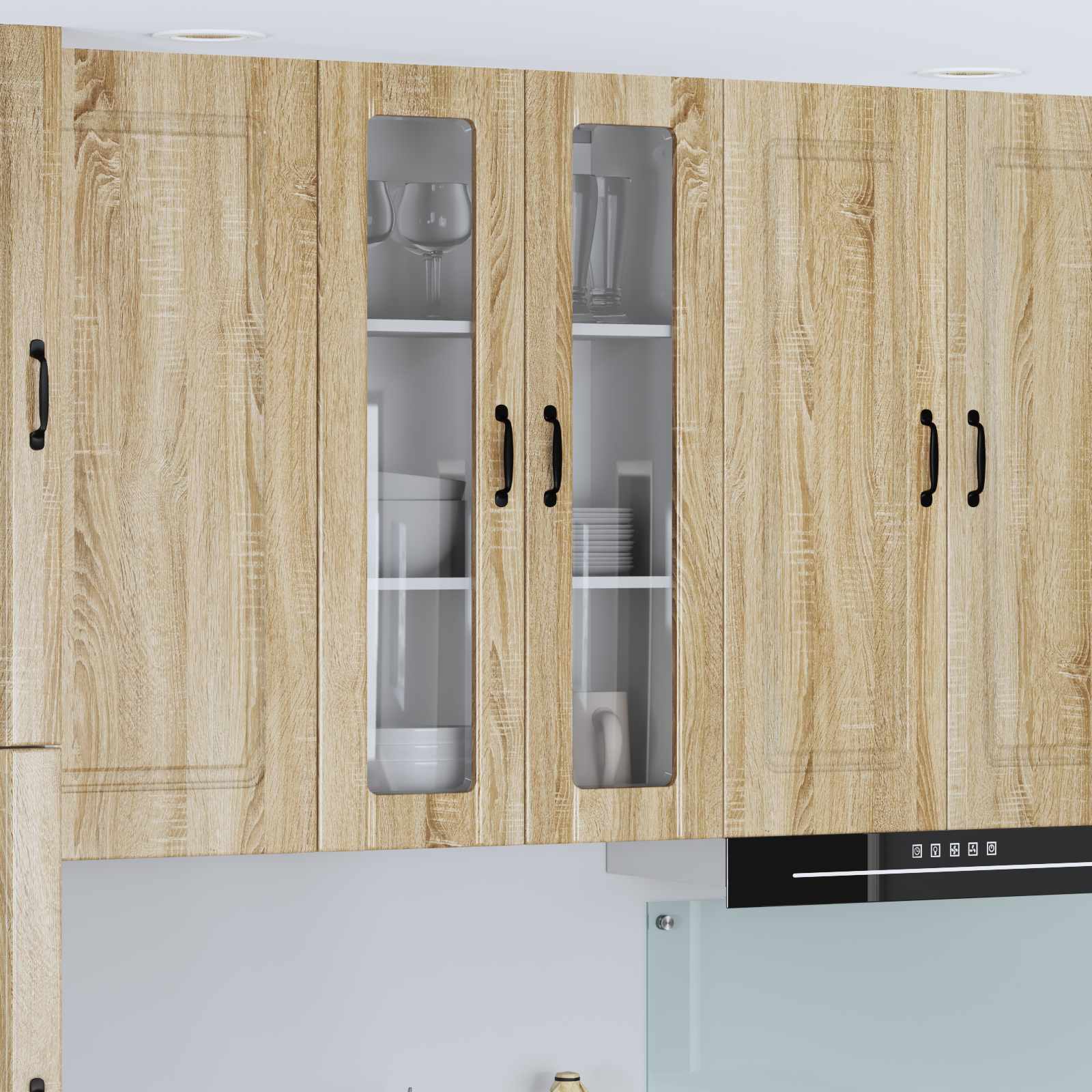 Küchenwandschrank Lucca Sonoma-Eiche 60 cm