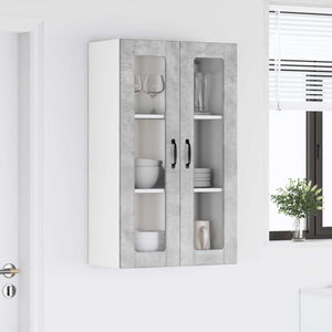 Lucca Küchenwandschrank Betongrau 60x31x100cm