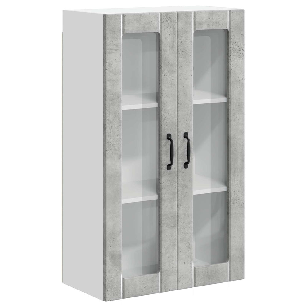 Lucca Küchenwandschrank Betongrau 60x31x100cm