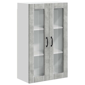 Lucca Küchenwandschrank Betongrau 60x31x100cm