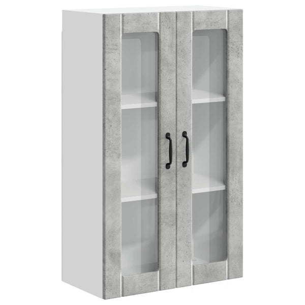 Lucca Küchenwandschrank Betongrau 60x31x100cm