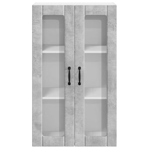 Lucca Küchenwandschrank Betongrau 60x31x100cm
