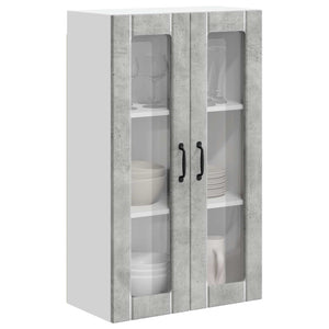 Lucca Küchenwandschrank Betongrau 60x31x100cm