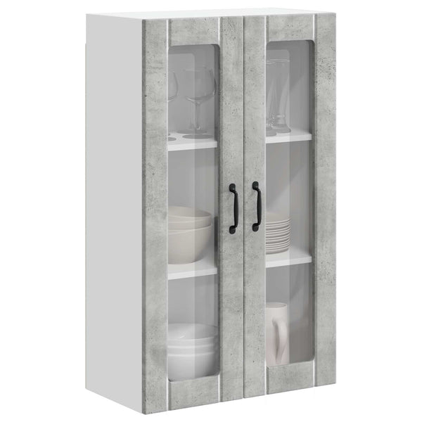 Lucca Küchenwandschrank Betongrau 60x31x100cm