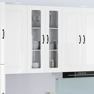 Lucca Küchenwandschrank, Hochglanz Weiß, 60x100 cm