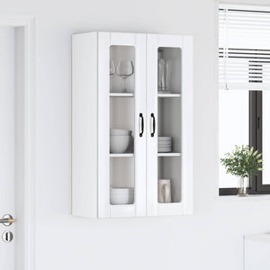 Lucca Küchenwandschrank, Hochglanz Weiß, 60x100 cm