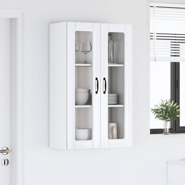 Lucca Küchenwandschrank, Hochglanz Weiß, 60x100 cm