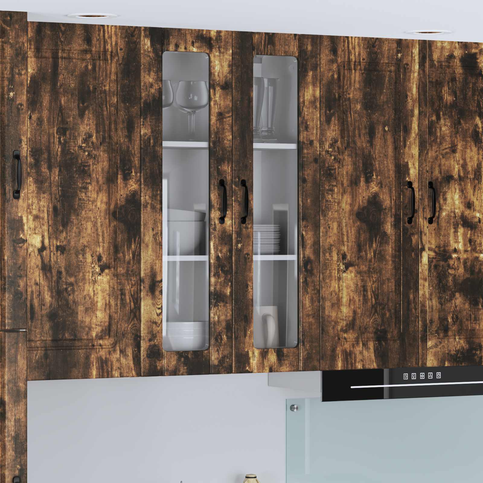 Küchenwandschrank Lucca Geräucherte Eiche 60x100 cm