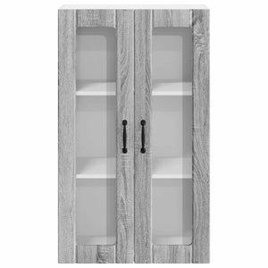 Grauer Küchenwandschrank Lucca, 60 cm