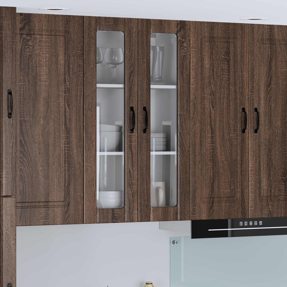 Küchenwandschrank Lucca Brauneiche 60x31x100cm