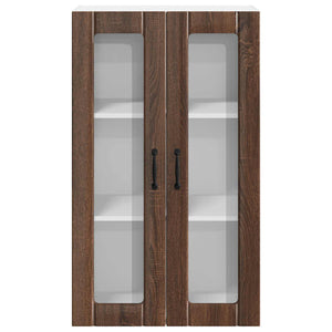 Küchenwandschrank Lucca Brauneiche 60x31x100cm