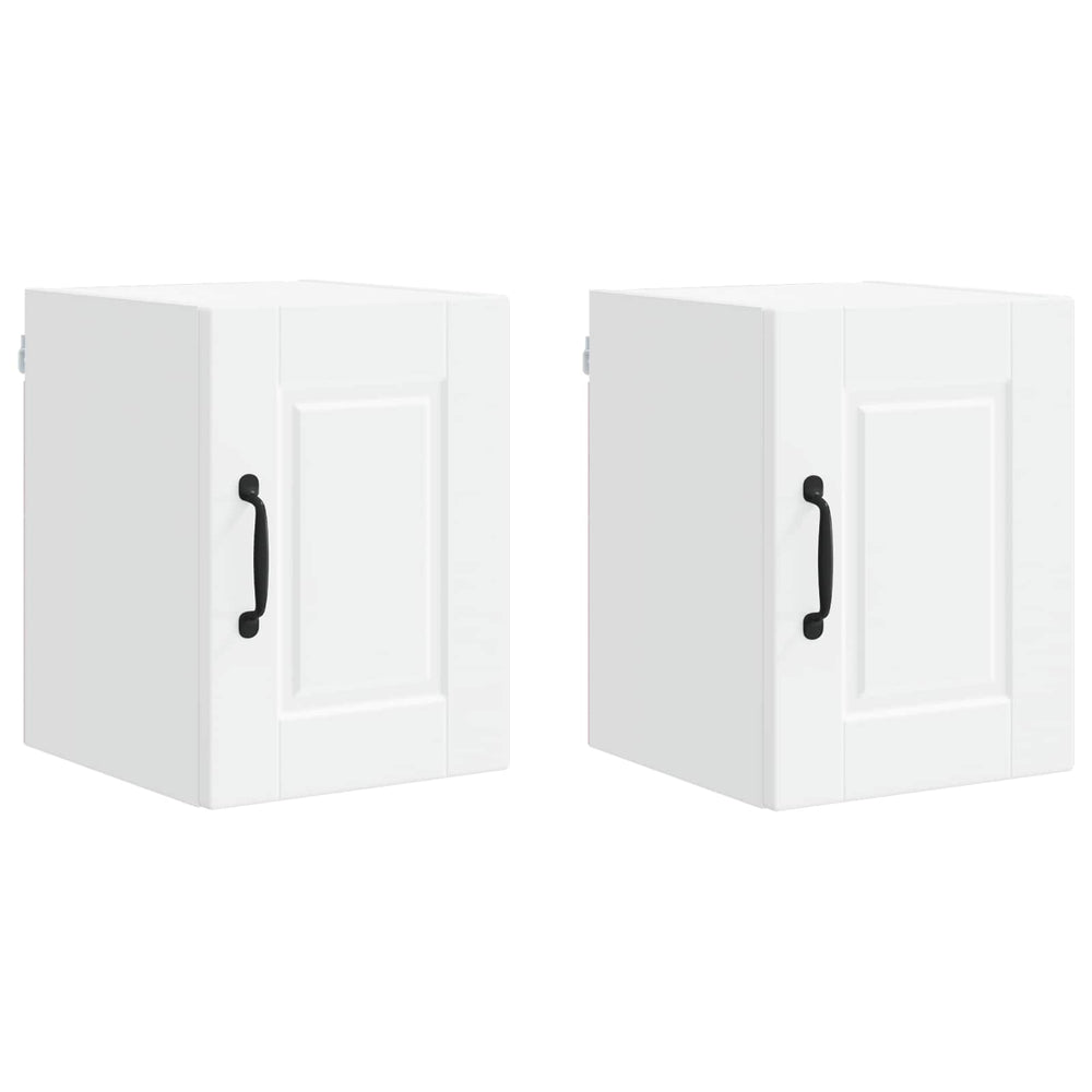 Küchenschrank Weiß 2er-Set 30x40 cm