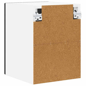 Küchenschrank 2er Set Schwarz 30x40cm