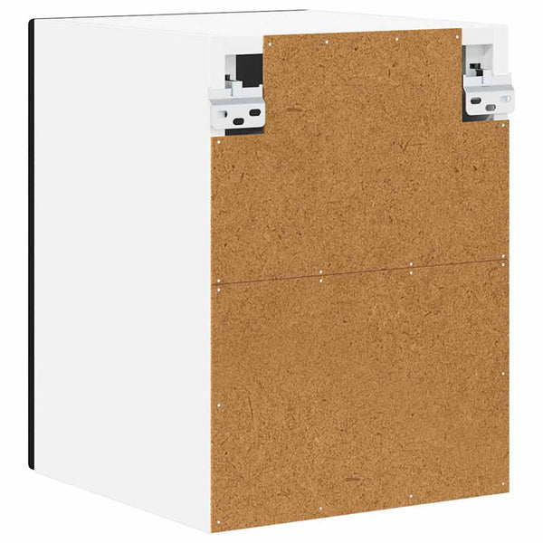 Küchenschrank 2er Set Schwarz 30x40cm