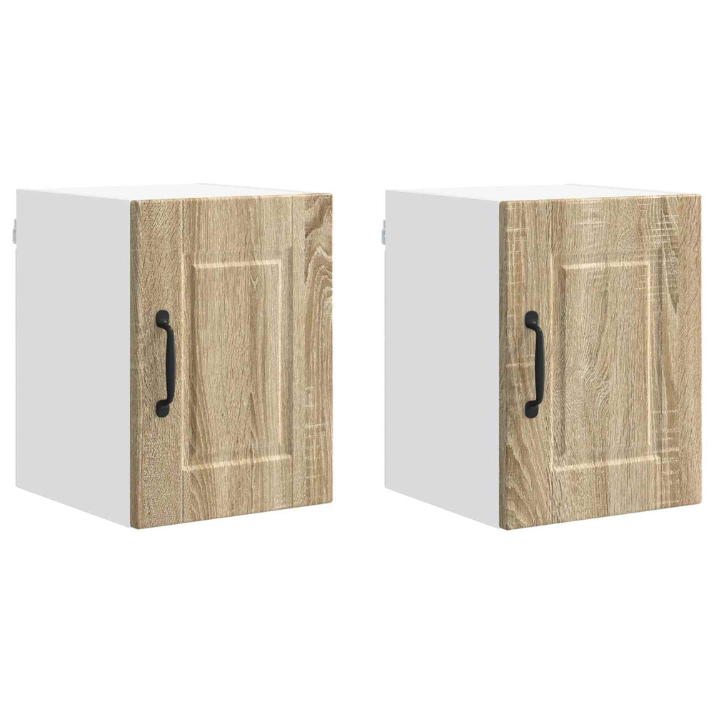 Küchenschrank 2er-Set Sonoma-Eiche