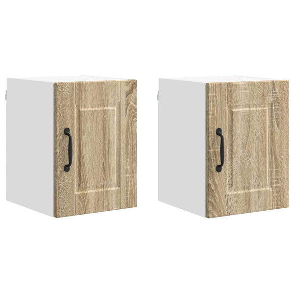 Küchenschrank 2er-Set Sonoma-Eiche