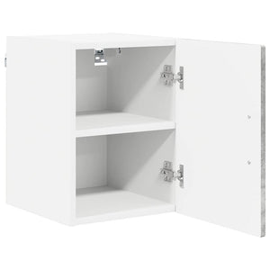 Küchenschrank 2er-Set Beton Grau