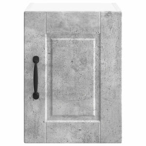 Küchenschrank 2er-Set Beton Grau