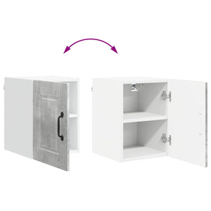 Küchenschrank 2er-Set Beton Grau