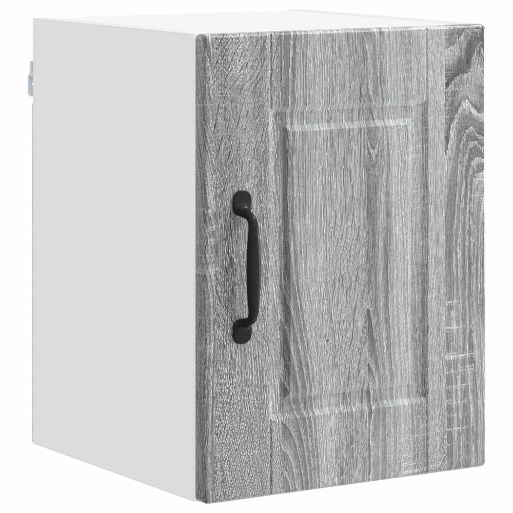 Grauer Küchenschrank Sonoma, 30 cm