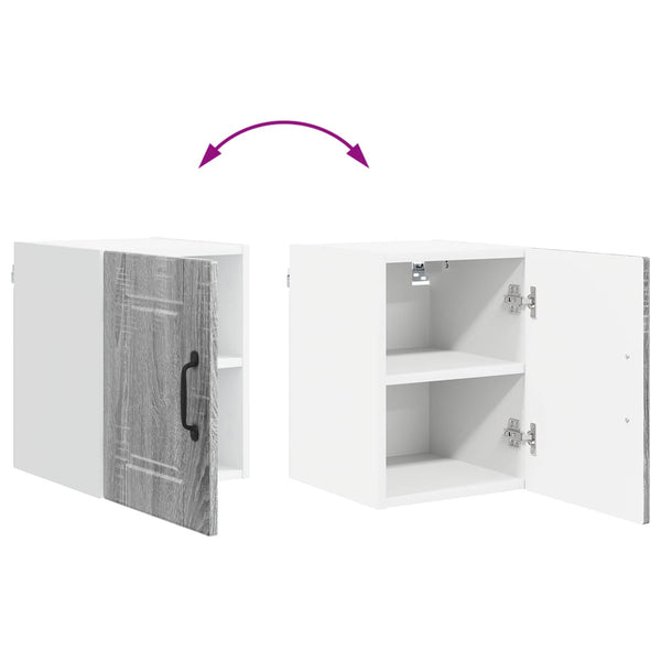 vidaXL Meuble de cuisine gris Sonoma 30 x 31 x 40 cm Bois d'ingénierie