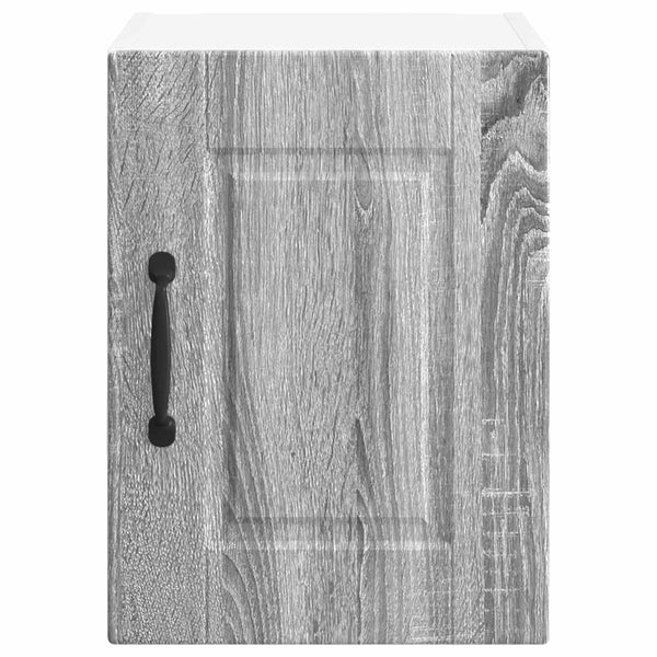 Küchenschrank 2er Set Grau Sonoma