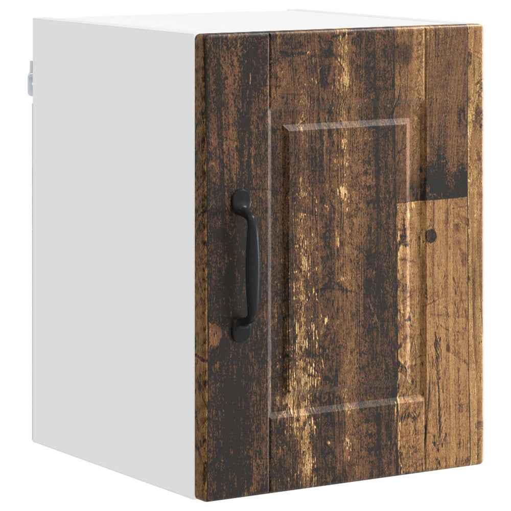 Küchenschrank mit Regal Altholz 30x31x40 cm