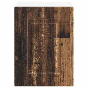 Küchenschrank mit Regal Altholz 30x31x40 cm