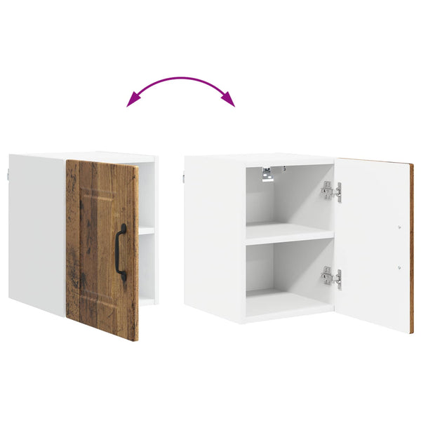 Küchenschrank mit Regal Altholz 30x31x40 cm
