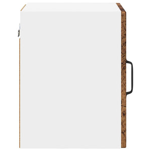 Küchenschrank mit Regal Altholz 30x31x40 cm
