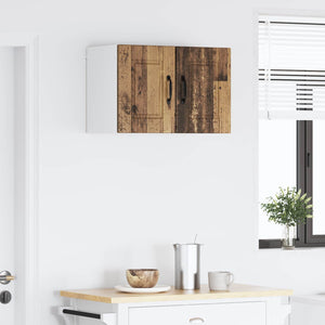 Küchenschrank 2er Set Altholz 30x31x40cm